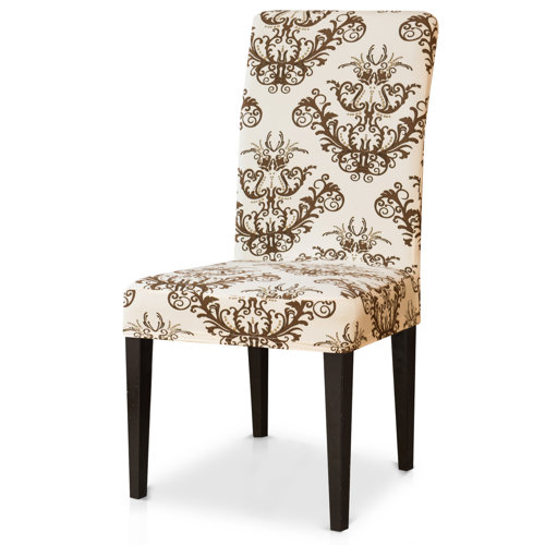 Winston Porter Box Cushion Dining Chair Slipcover & Reviews Wayfair